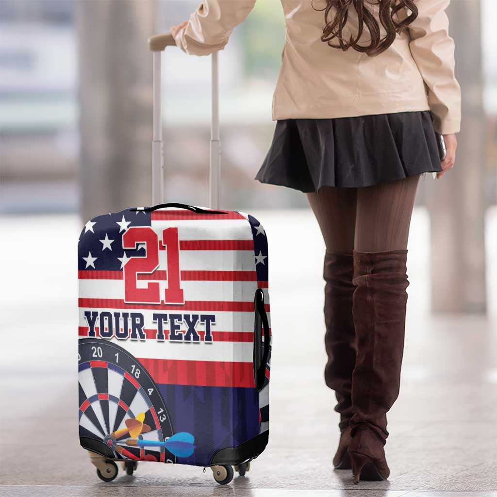 United States Dart Custom Luggage Cover Team USA One For All