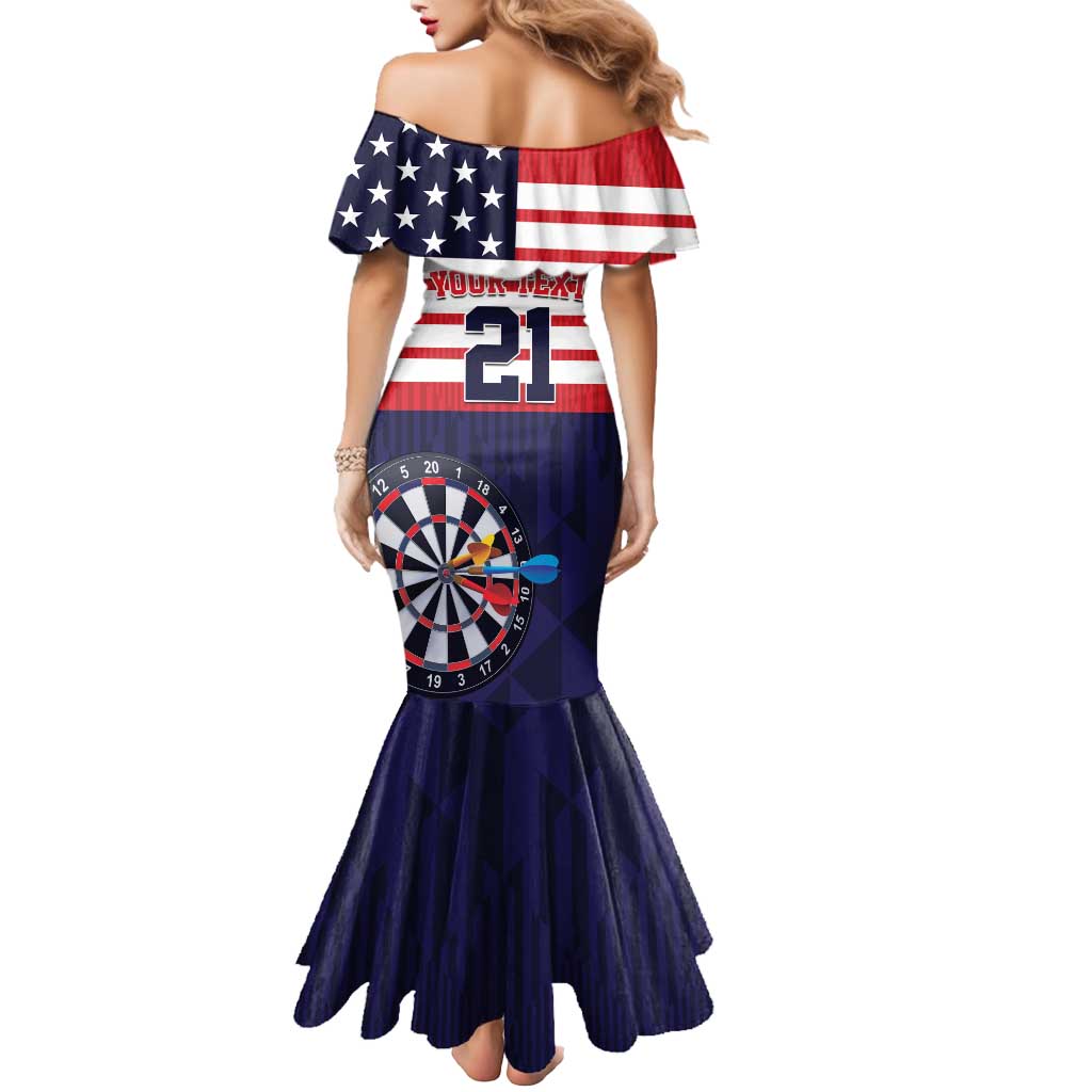 United States Dart Custom Mermaid Dress Team USA One For All