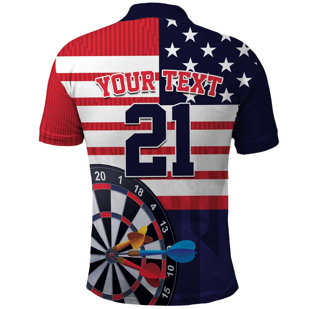 United States Dart Custom Polo Shirt Team USA One For All