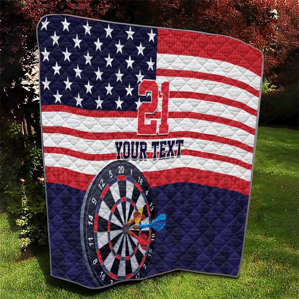 United States Dart Custom Quilt Team USA One For All