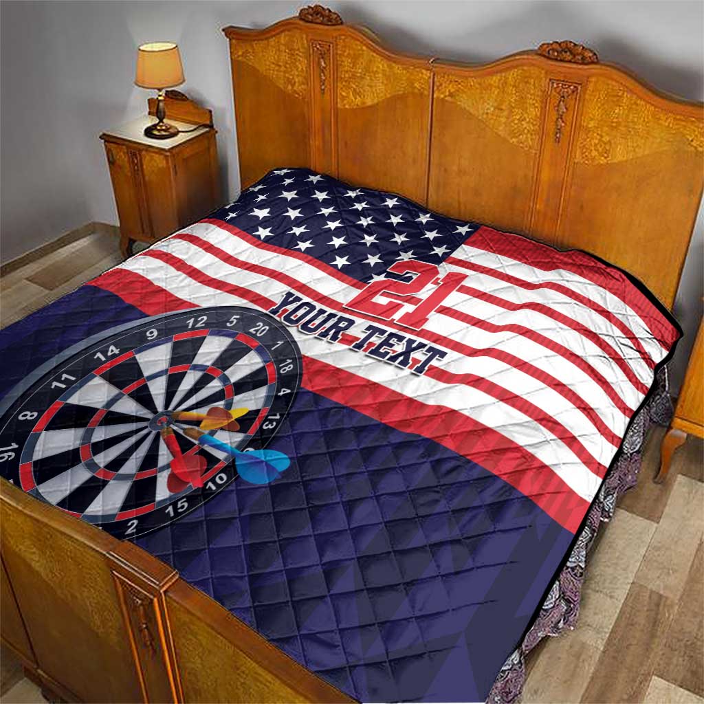 United States Dart Custom Quilt Team USA One For All