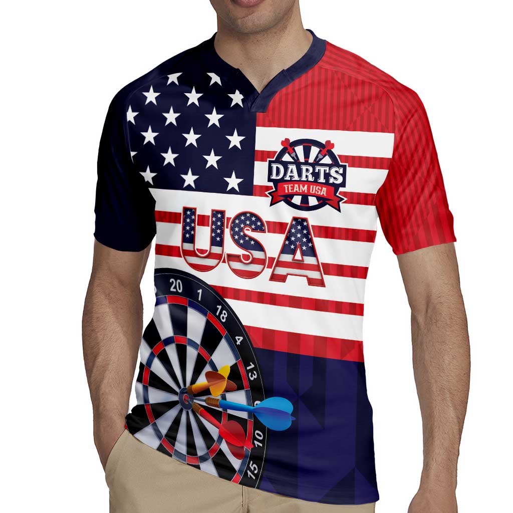 United States Dart Custom Rugby Jersey Team USA One For All
