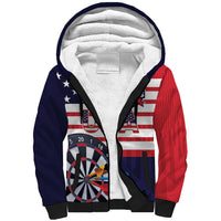 United States Dart Custom Sherpa Hoodie Team USA One For All