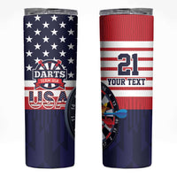 United States Dart Custom Skinny Tumbler Team USA One For All