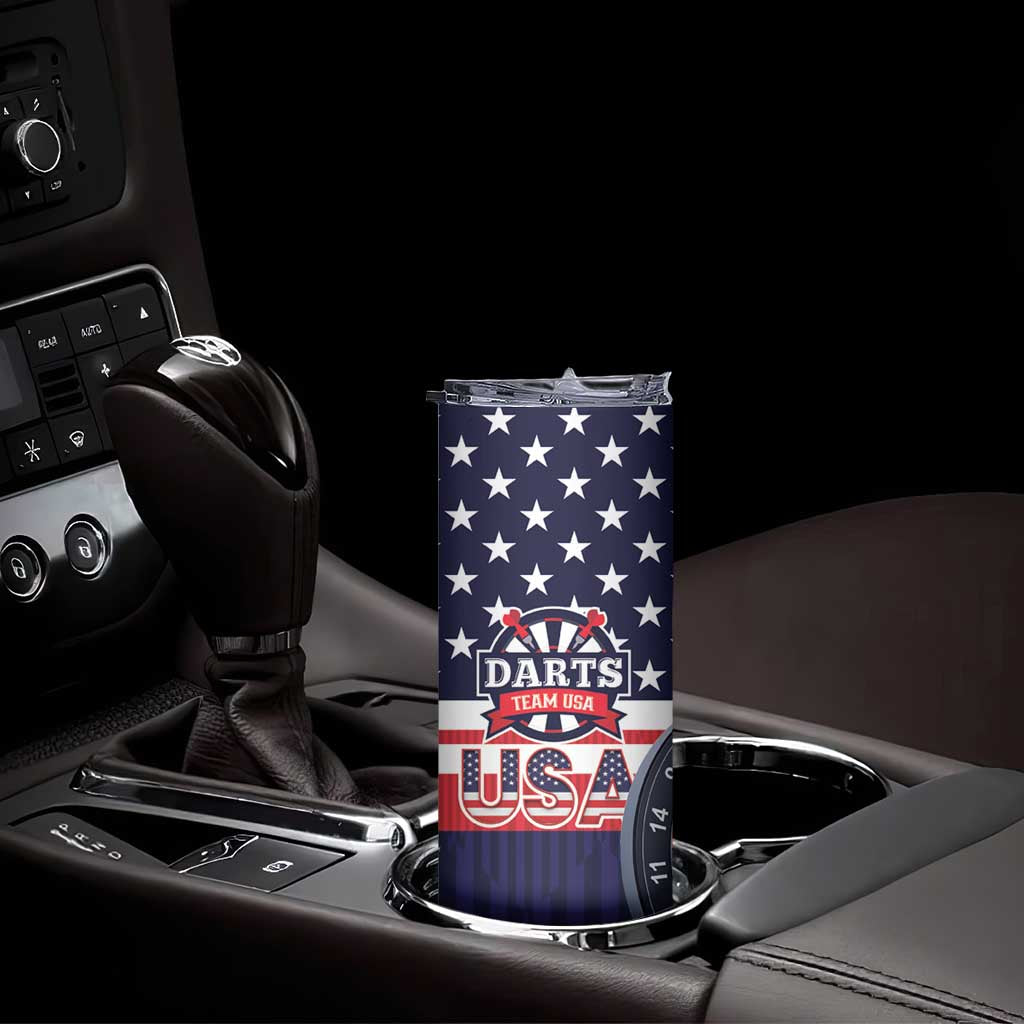 United States Dart Custom Skinny Tumbler Team USA One For All