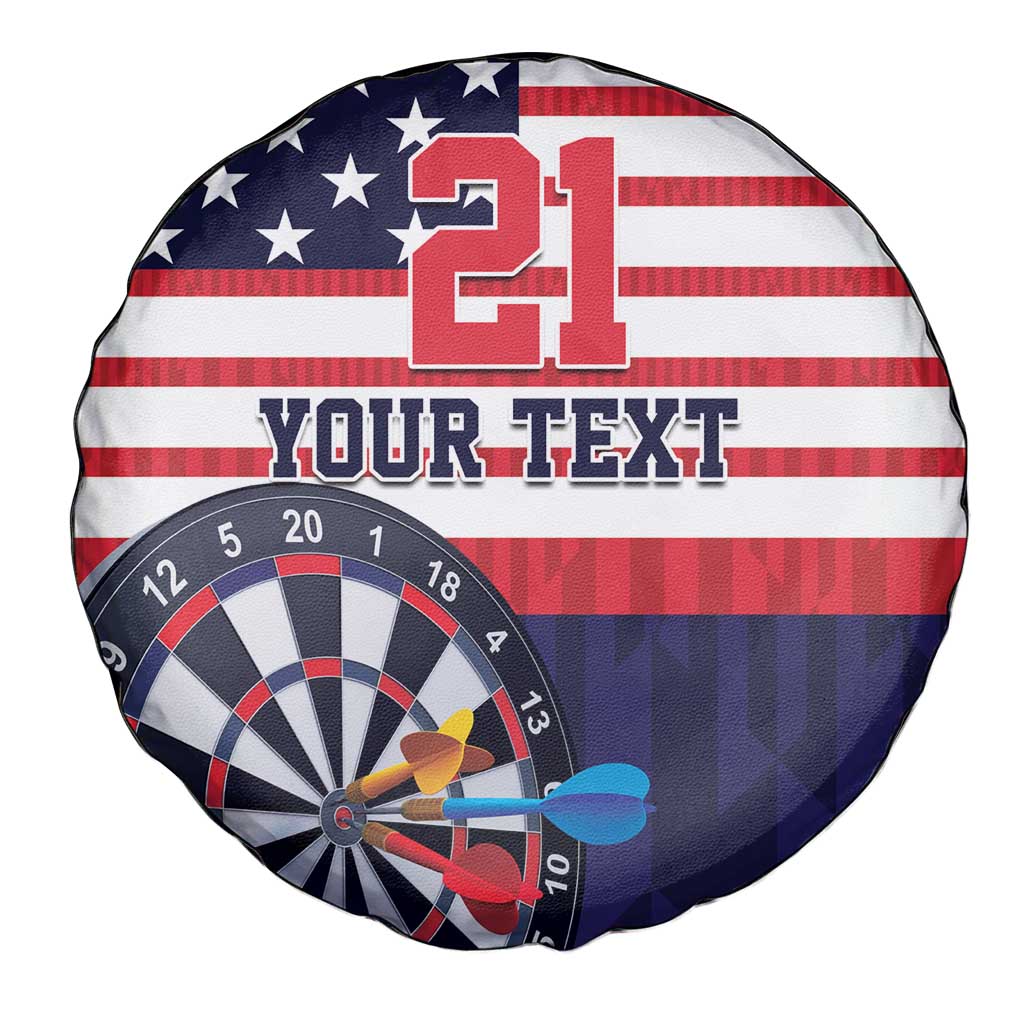 United States Dart Custom Spare Tire Cover Team USA One For All