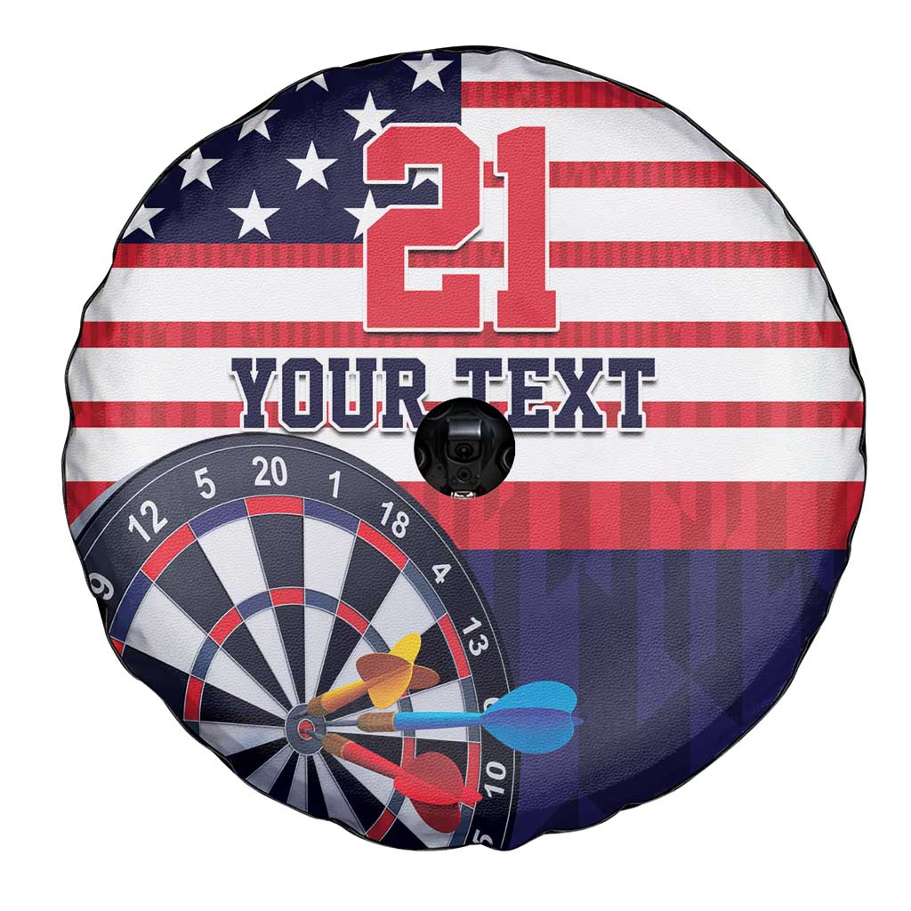 United States Dart Custom Spare Tire Cover Team USA One For All
