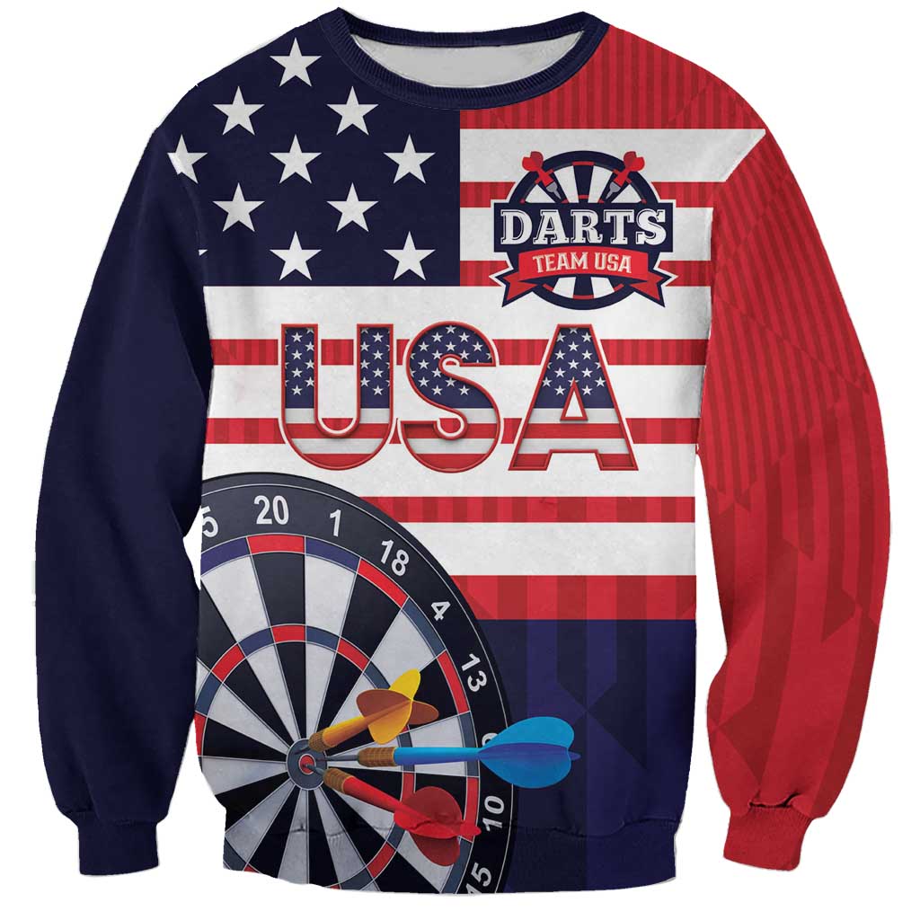 United States Dart Custom Sweatshirt Team USA One For All
