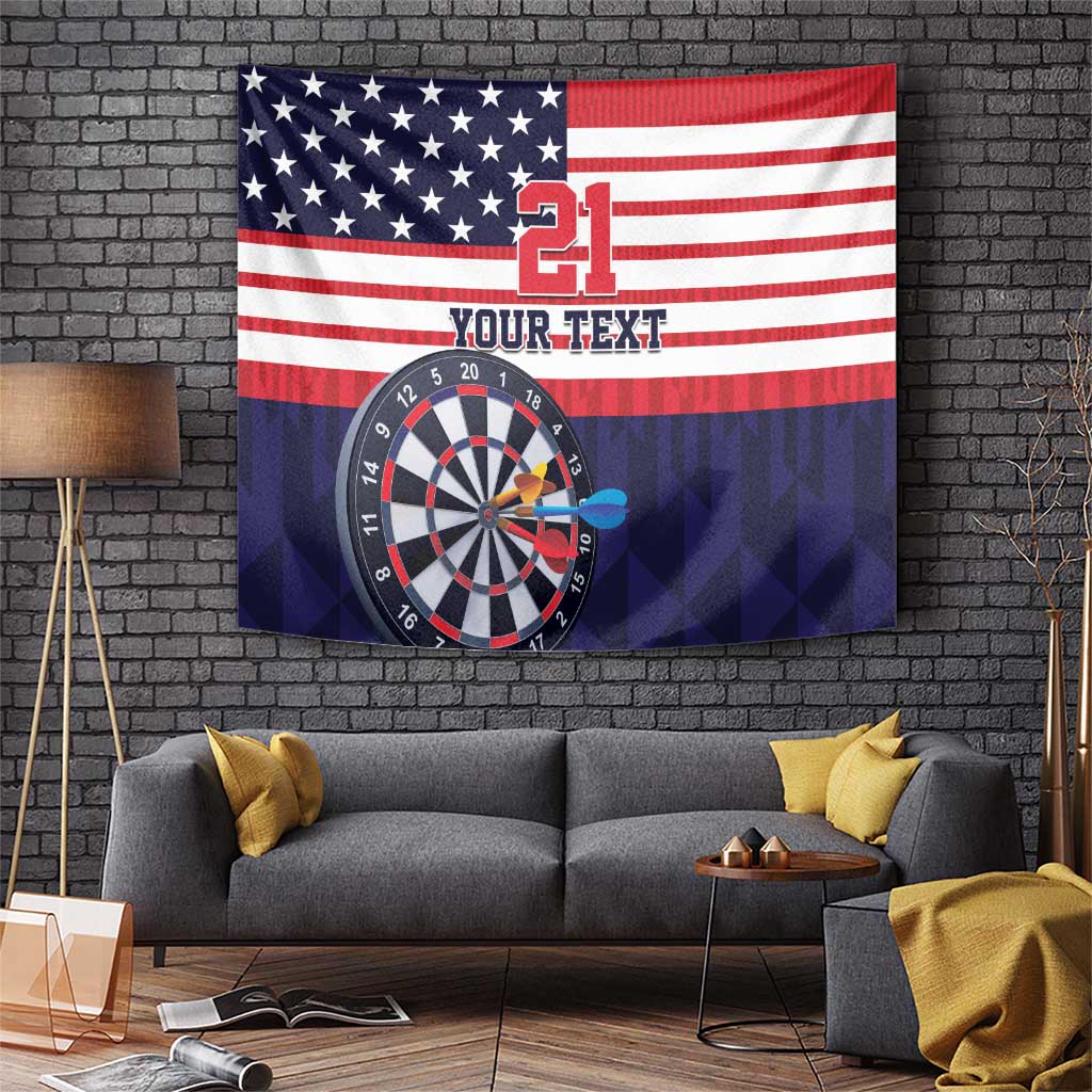 United States Dart Custom Tapestry Team USA One For All