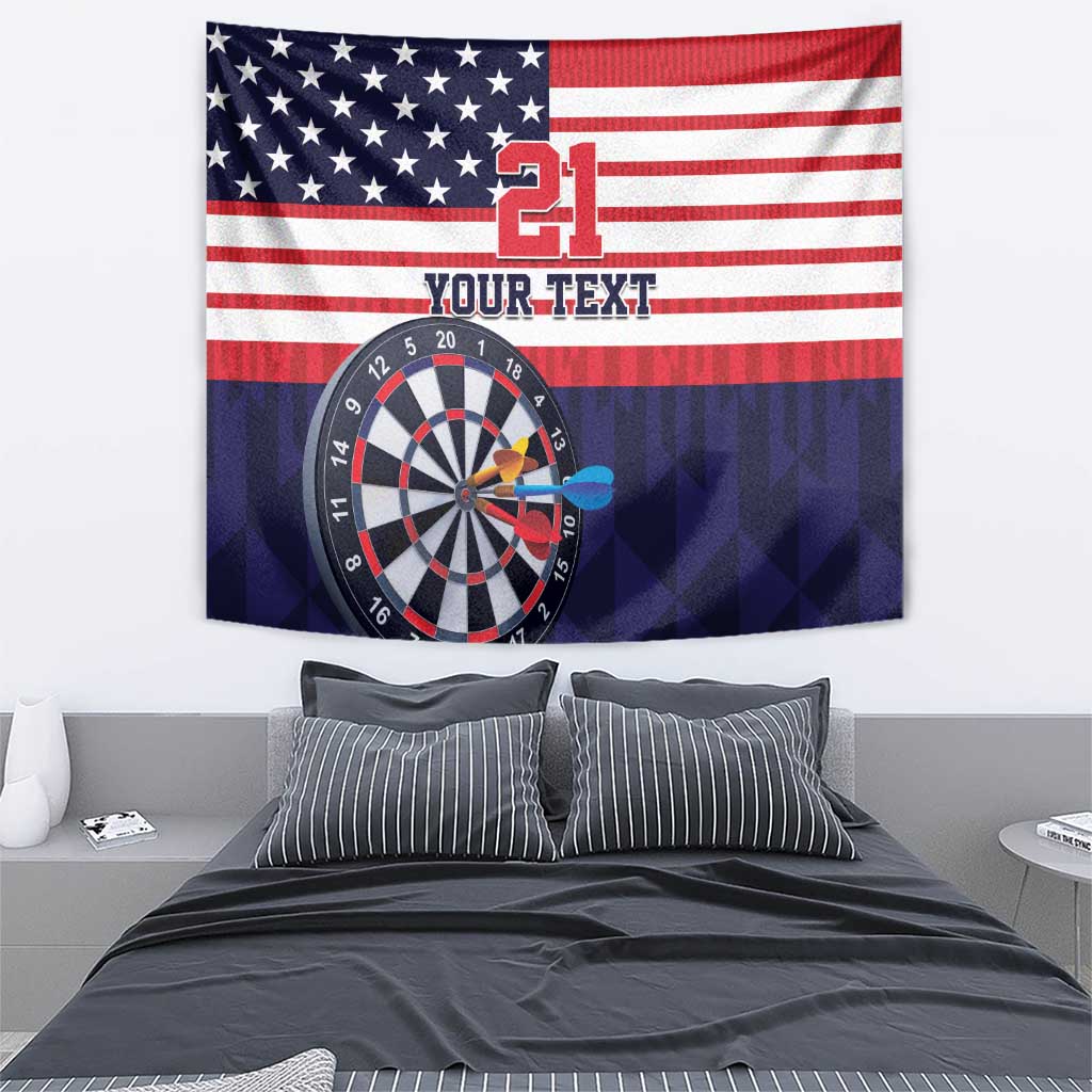 United States Dart Custom Tapestry Team USA One For All