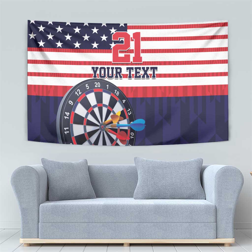 United States Dart Custom Tapestry Team USA One For All