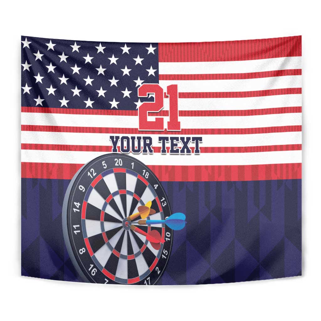 United States Dart Custom Tapestry Team USA One For All