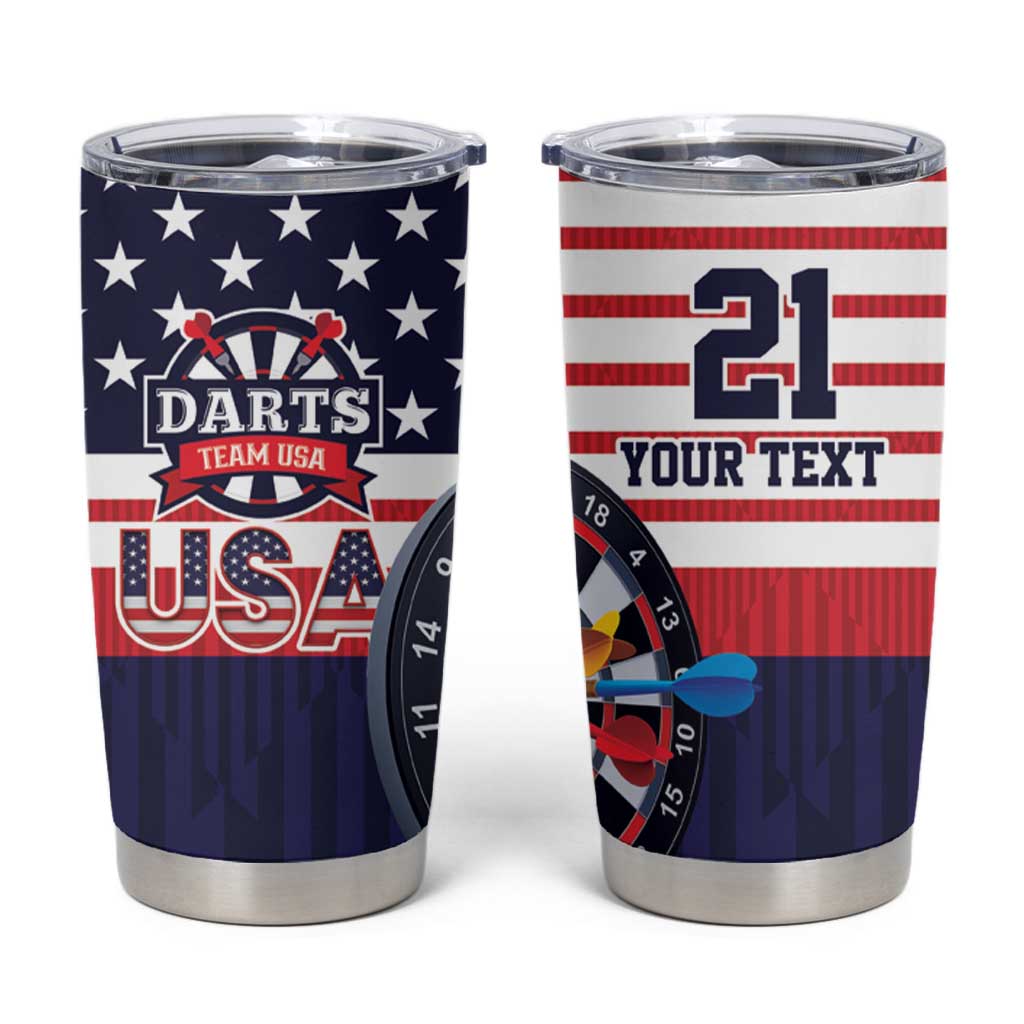 United States Dart Custom Tumbler Cup Team USA One For All