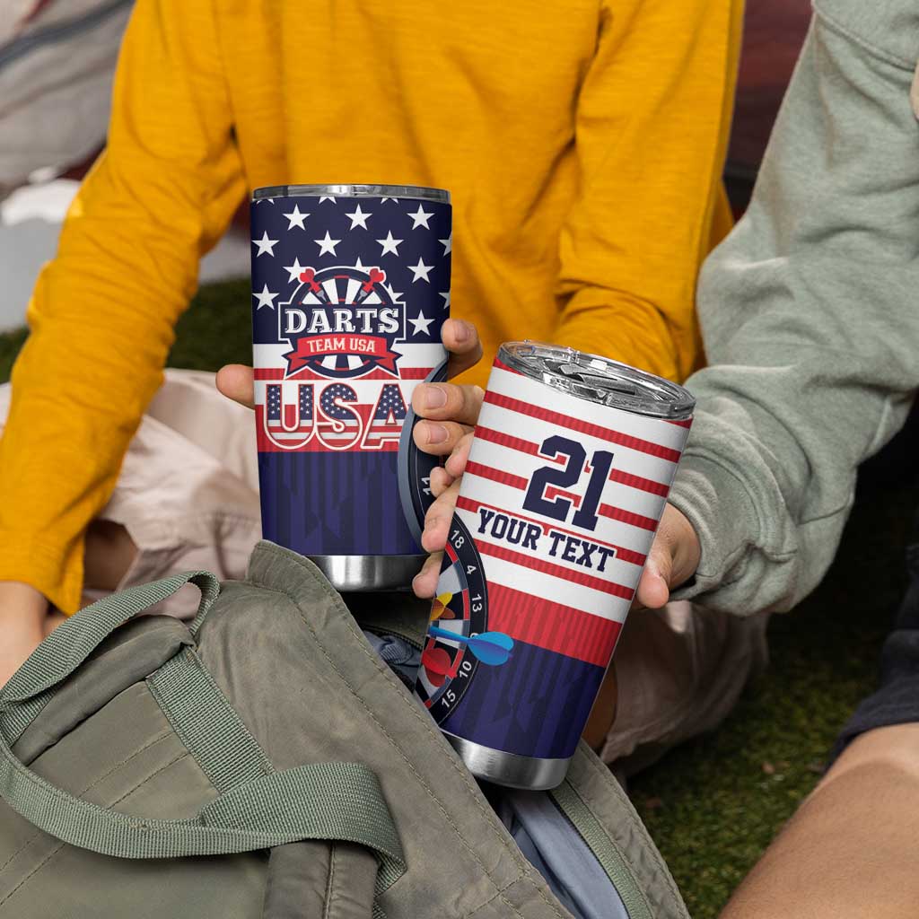 United States Dart Custom Tumbler Cup Team USA One For All