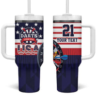 United States Dart Custom Tumbler With Handle Team USA One For All