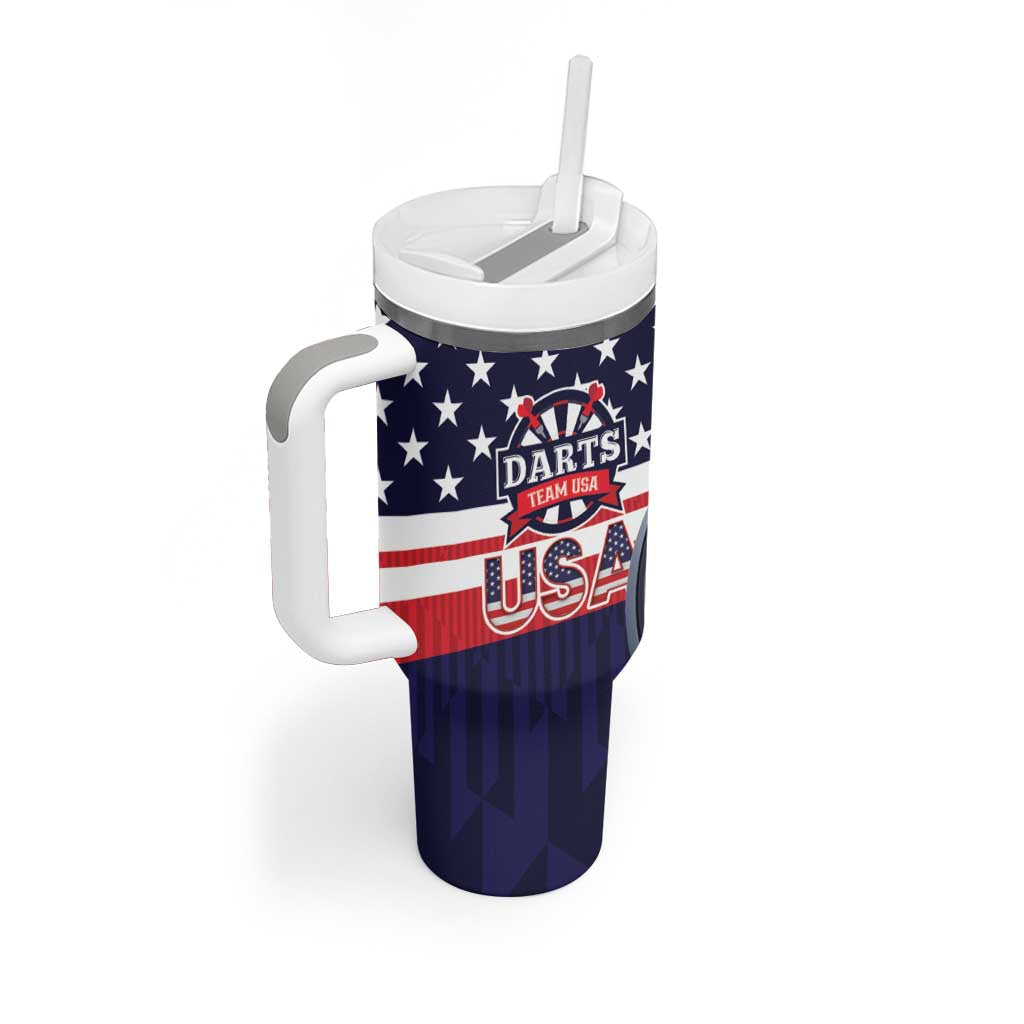 United States Dart Custom Tumbler With Handle Team USA One For All