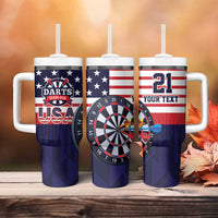 United States Dart Custom Tumbler With Handle Team USA One For All