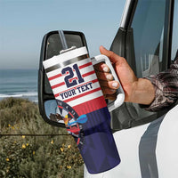 United States Dart Custom Tumbler With Handle Team USA One For All