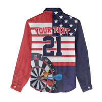United States Dart Custom Women Casual Shirt Team USA One For All