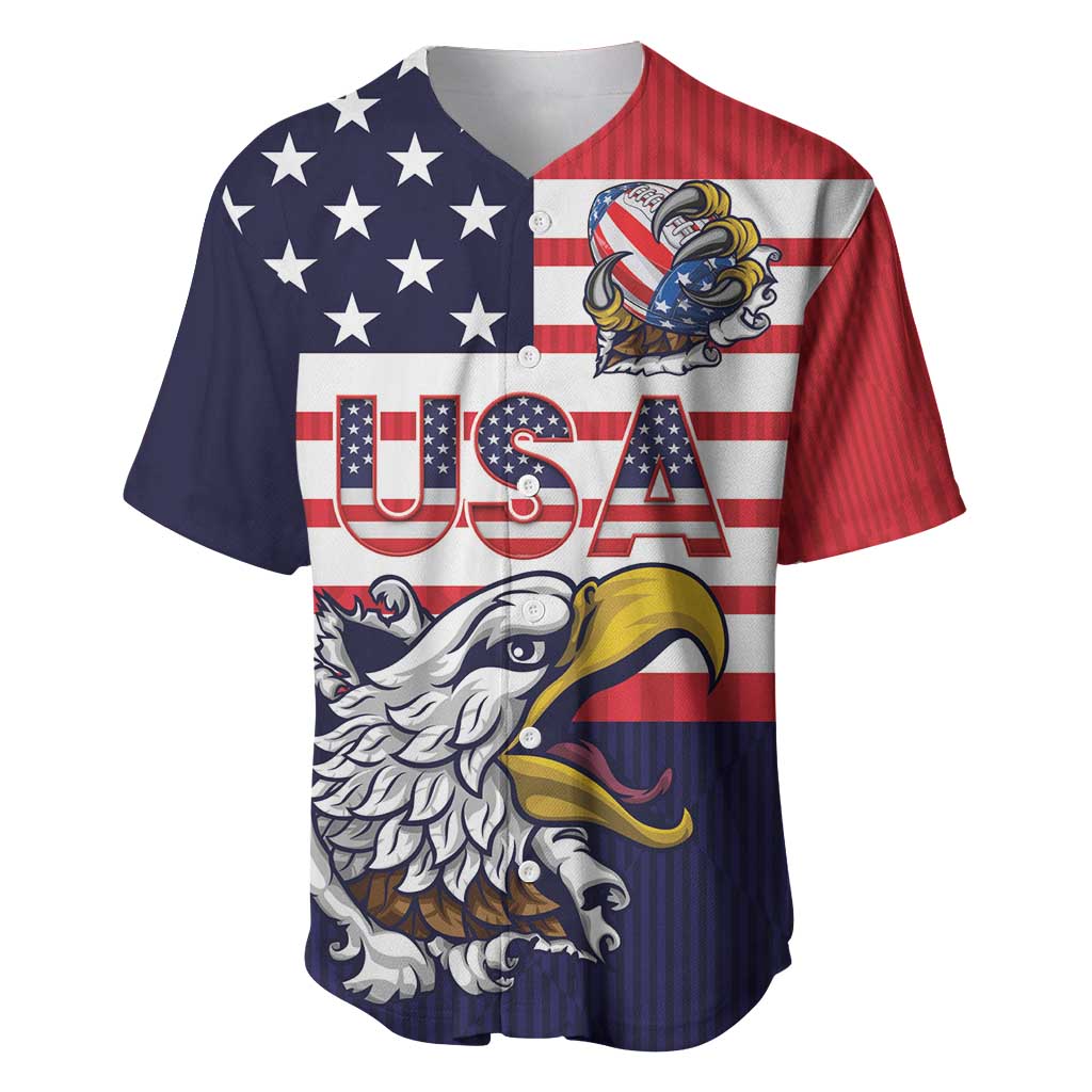 United States Football Custom Baseball Jersey Team USA One For All