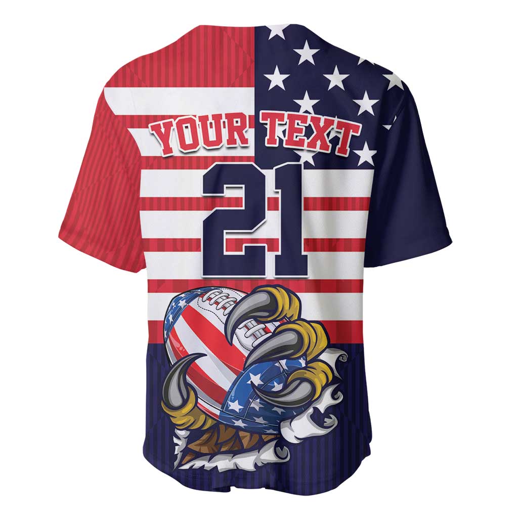 United States Football Custom Baseball Jersey Team USA One For All