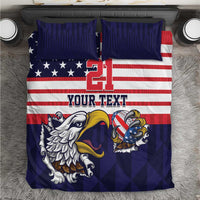 United States Football Custom Bedding Set Team USA One For All