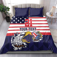 United States Football Custom Bedding Set Team USA One For All