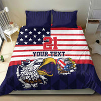 United States Football Custom Bedding Set Team USA One For All