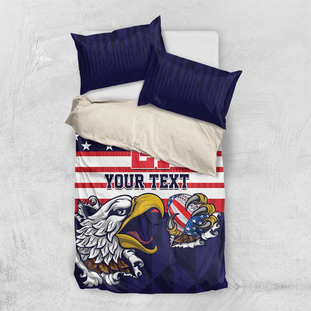 United States Football Custom Bedding Set Team USA One For All