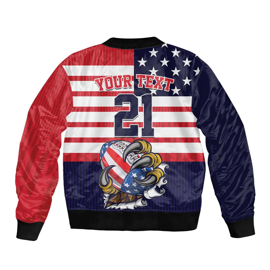 United States Football Custom Bomber Jacket Team USA One For All