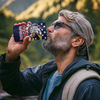 United States Football Custom 4 in 1 Can Cooler Tumbler Team USA One For All