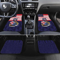 United States Football Custom Car Mats Team USA One For All