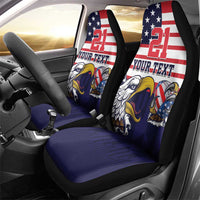 United States Football Custom Car Seat Cover Team USA One For All