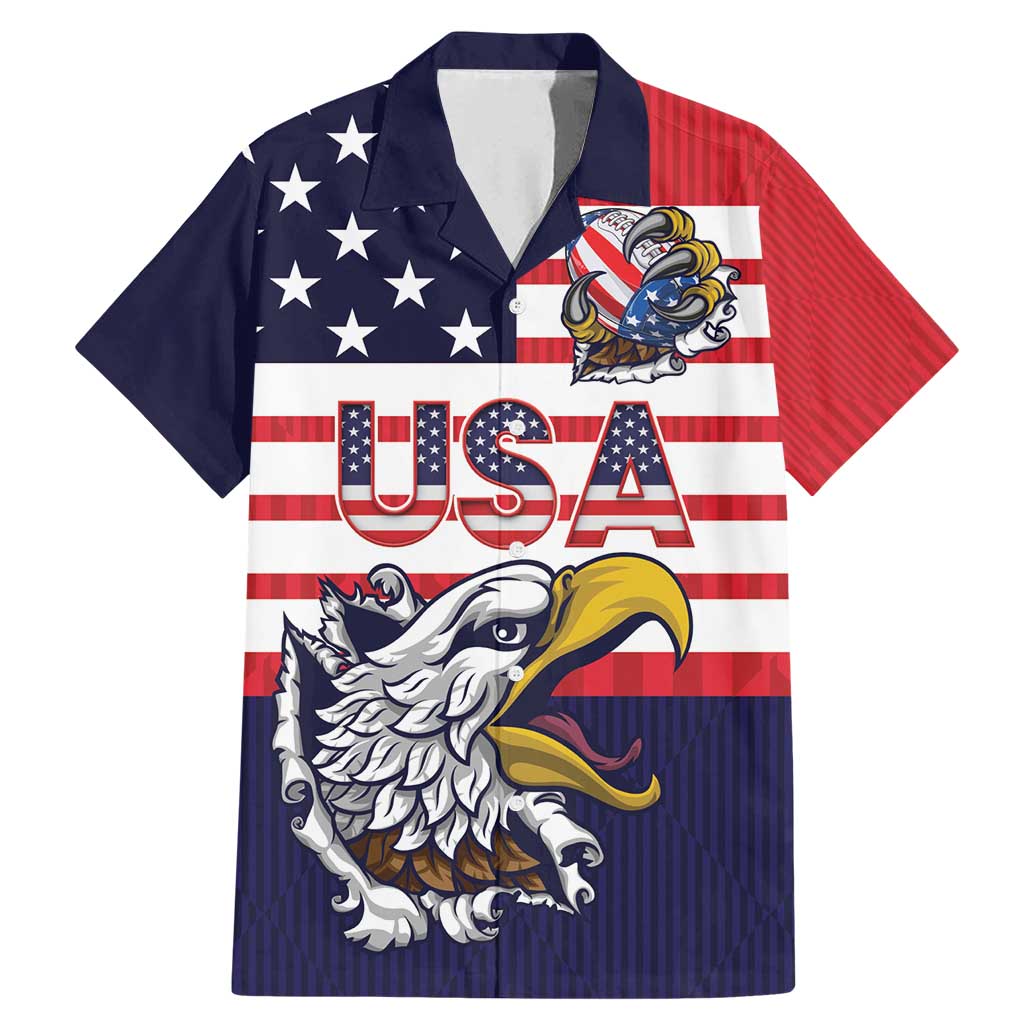 United States Football Custom Family Matching Mermaid Dress and Hawaiian Shirt Team USA One For All