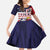 United States Football Custom Family Matching Summer Maxi Dress and Hawaiian Shirt Team USA One For All