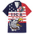 United States Football Custom Family Matching Summer Maxi Dress and Hawaiian Shirt Team USA One For All