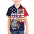 United States Football Custom Family Matching Summer Maxi Dress and Hawaiian Shirt Team USA One For All