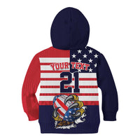 United States Football Custom Kid Hoodie Team USA One For All