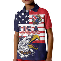 United States Football Custom Kid Polo Shirt Team USA One For All