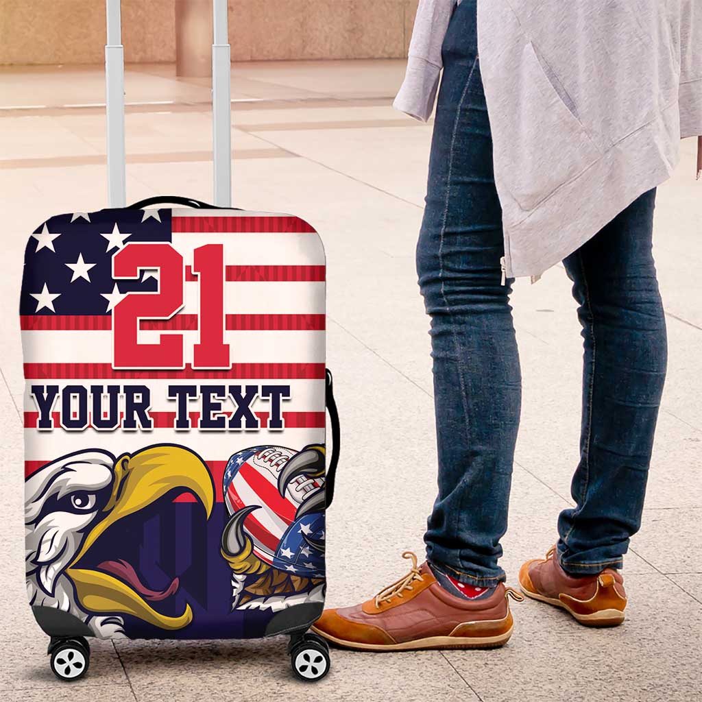 United States Football Custom Luggage Cover Team USA One For All