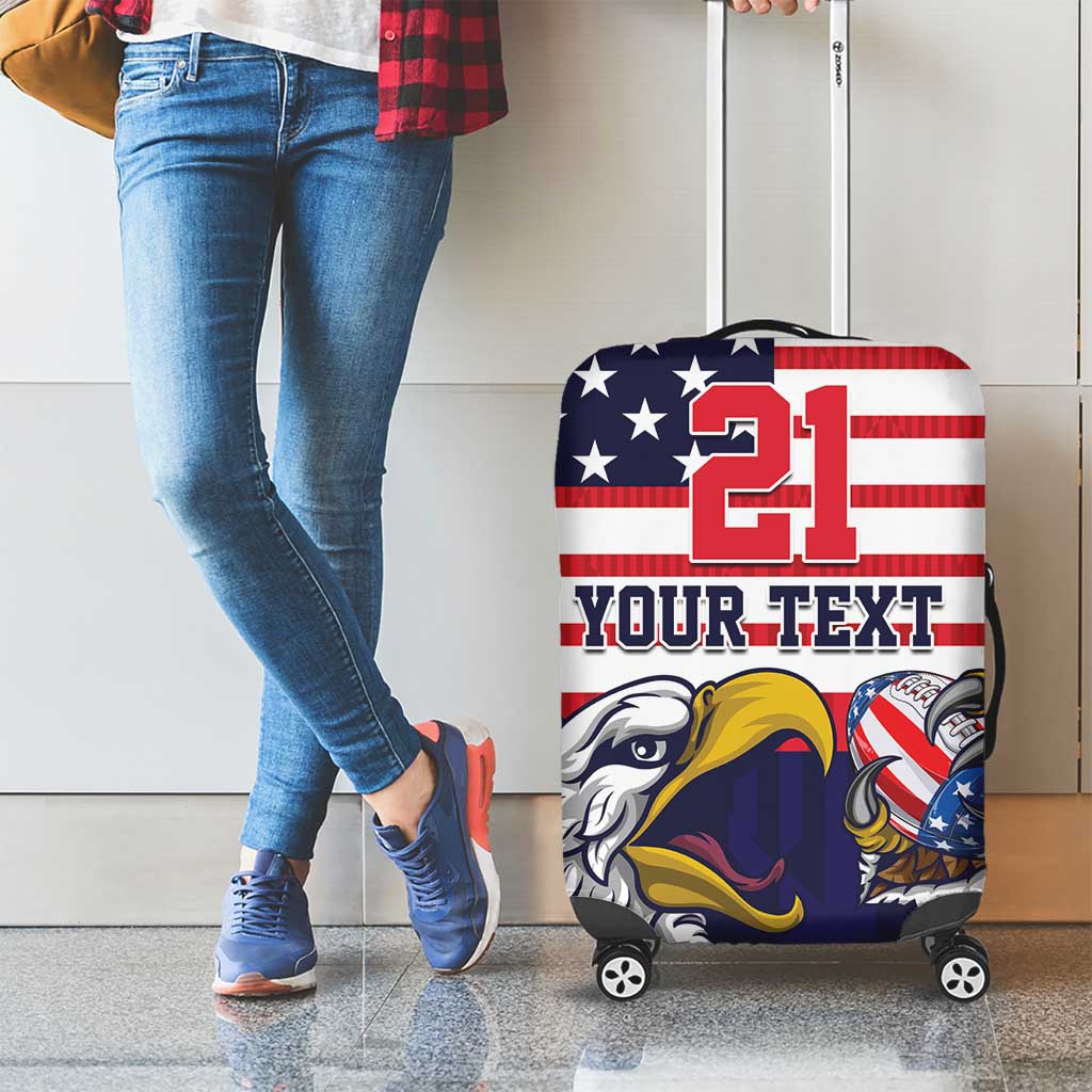 United States Football Custom Luggage Cover Team USA One For All