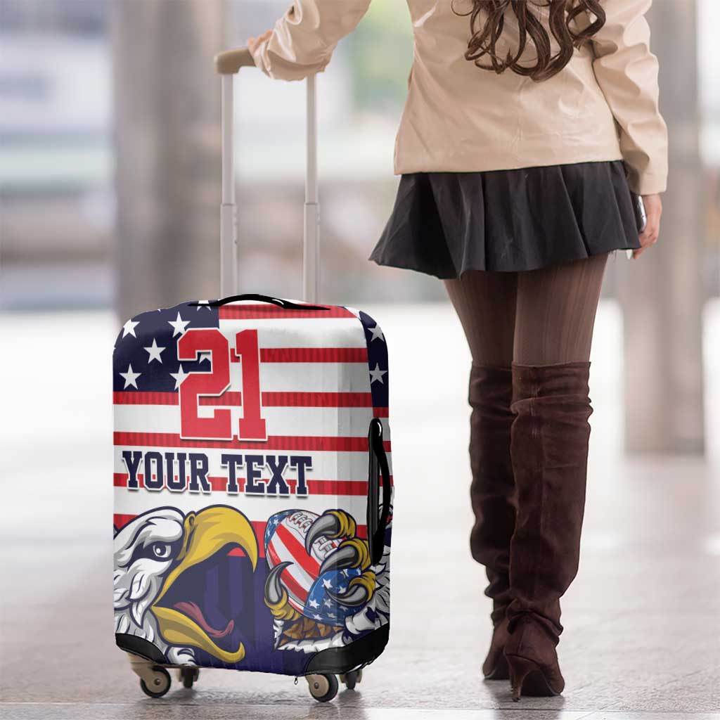 United States Football Custom Luggage Cover Team USA One For All