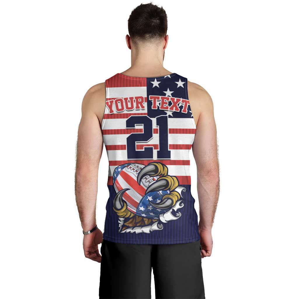 United States Football Custom Men Tank Top Team USA One For All