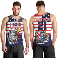 United States Football Custom Men Tank Top Team USA One For All