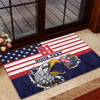 United States Football Custom Rubber Doormat Team USA One For All