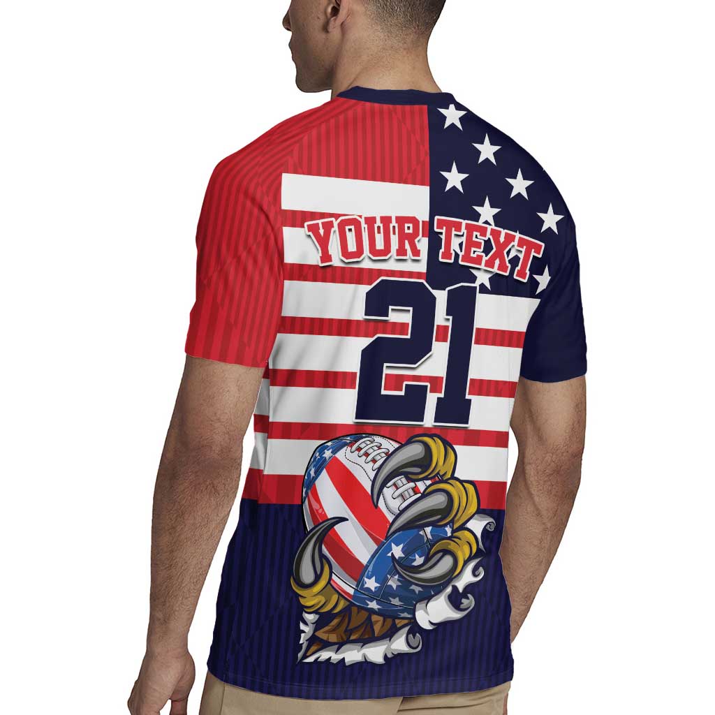 United States Football Custom Rugby Jersey Team USA One For All