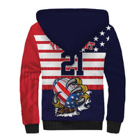 United States Football Custom Sherpa Hoodie Team USA One For All