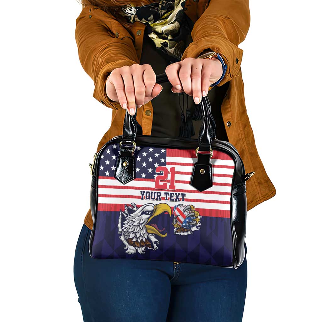 United States Football Custom Shoulder Handbag Team USA One For All