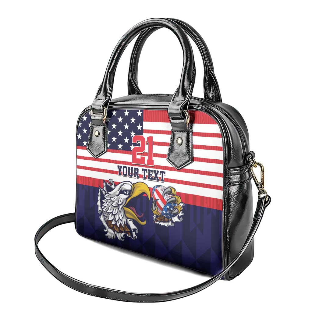 United States Football Custom Shoulder Handbag Team USA One For All