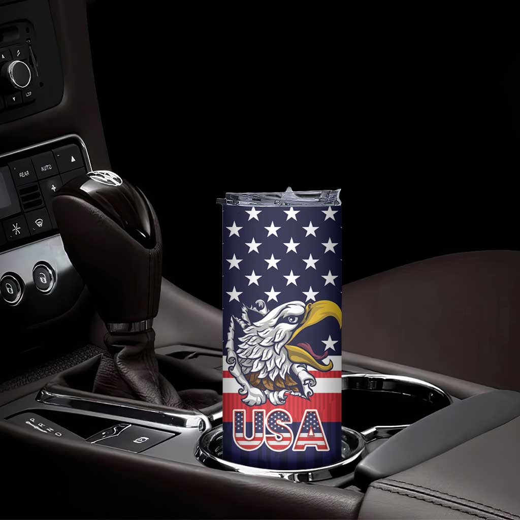 United States Football Custom Skinny Tumbler Team USA One For All